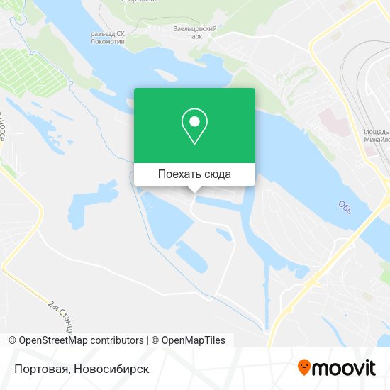 Карта Портовая