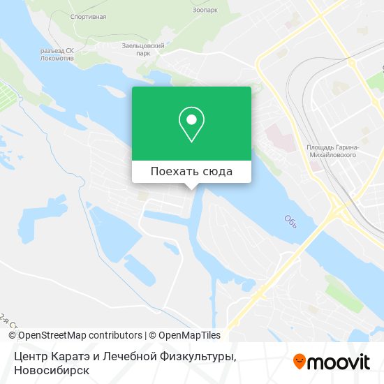 Карта Центр Каратэ и Лечебной Физкультуры