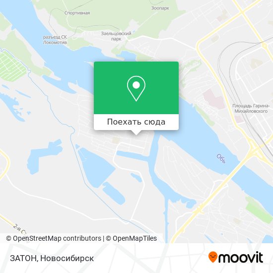 Карта ЗАТОН