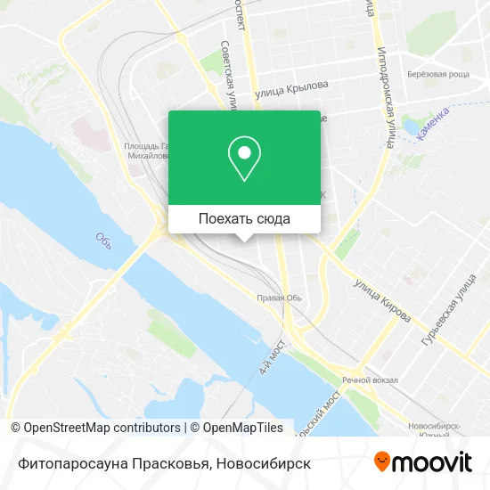 Карта Фитопаросауна Прасковья