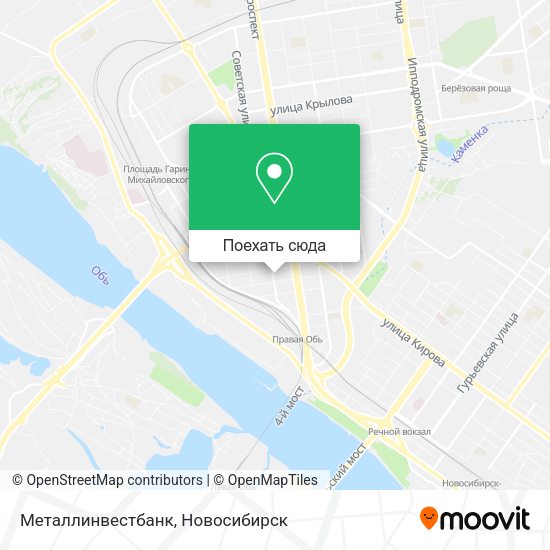 Карта Металлинвестбанк