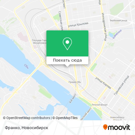 Карта Франко