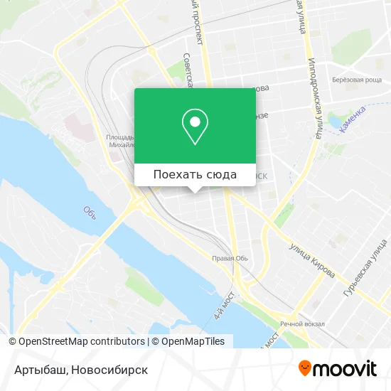 Карта Артыбаш