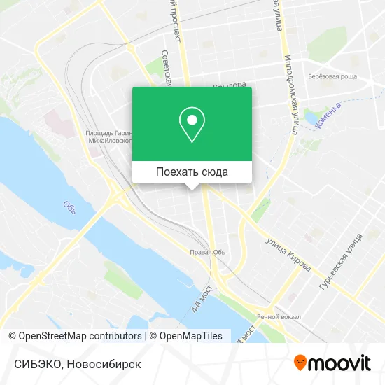 Карта СИБЭКО