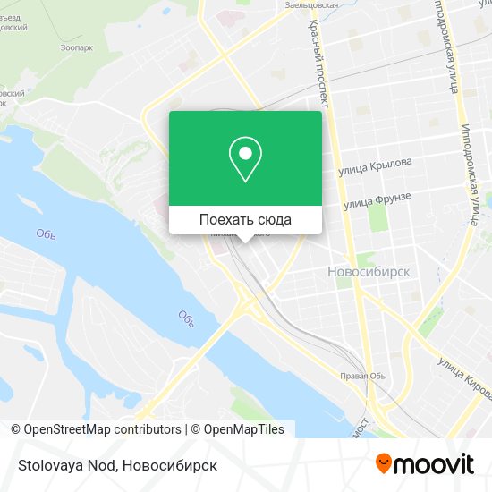 Карта Stolovaya Nod
