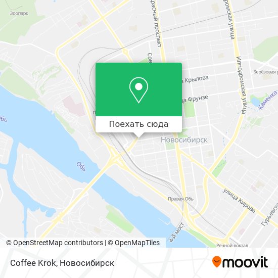 Карта Coffee Krok