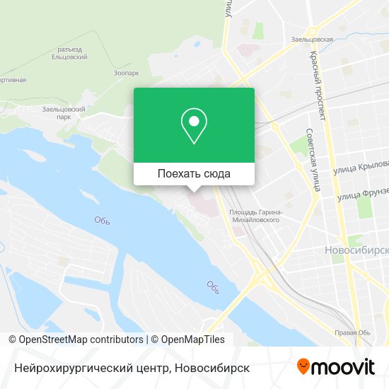 Карта Нейрохирургический центр