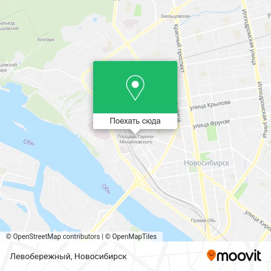 Карта Левобережный