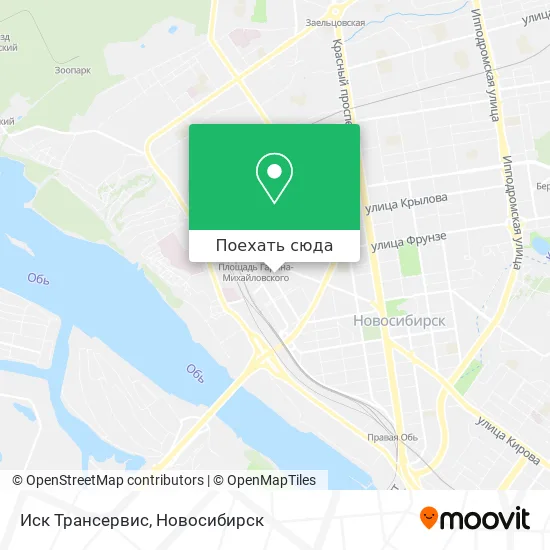 Карта Иск Трансервис