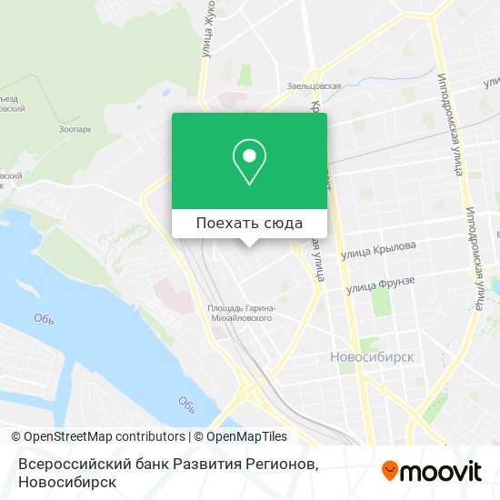 Карта Всероссийский банк Развития Регионов