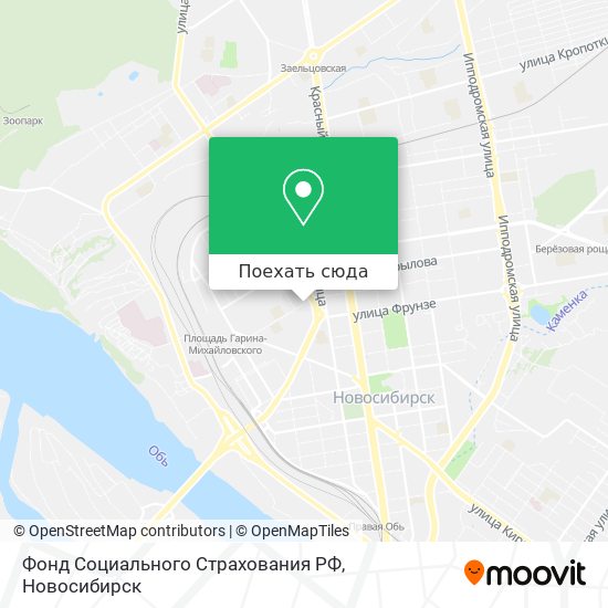 Карта Фонд Социального Страхования РФ
