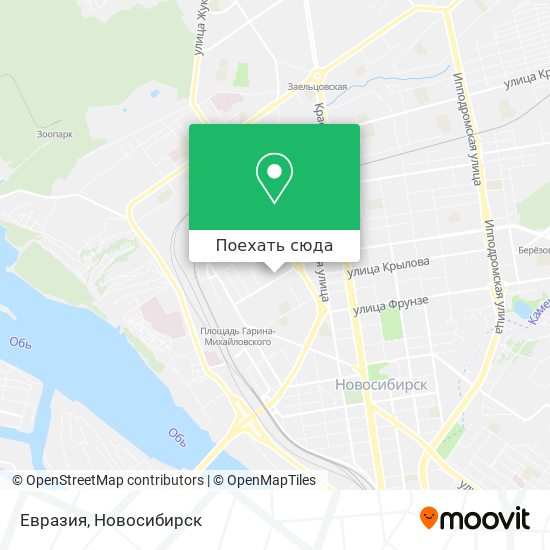 Карта Евразия