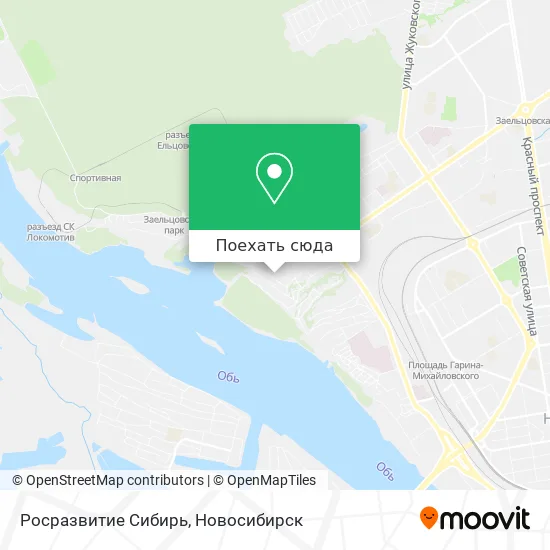Карта Росразвитие Сибирь