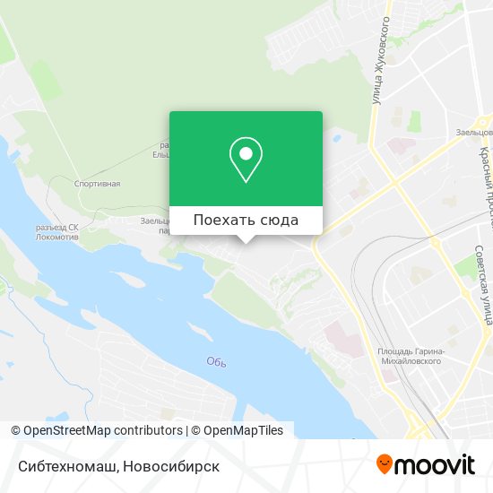 Карта Сибтехномаш
