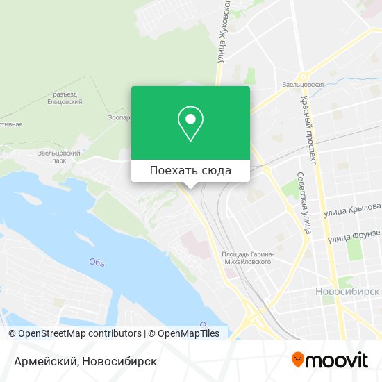 Карта Армейский