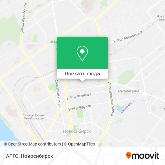 Карта АРГО