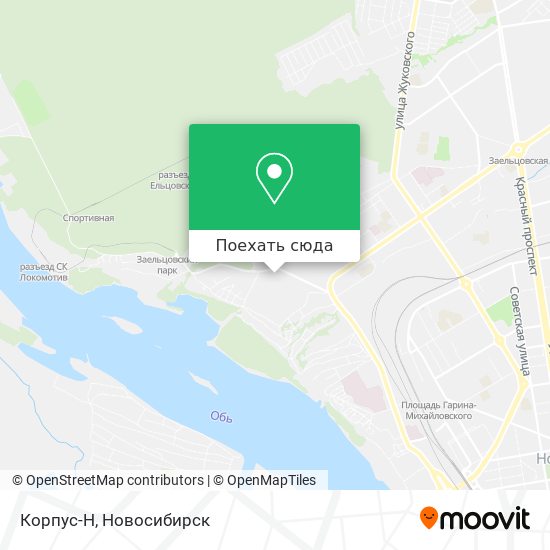 Карта Корпус-Н