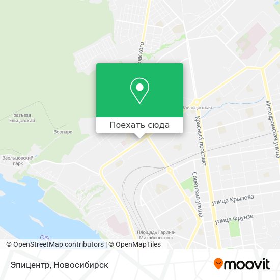 Карта Эпицентр