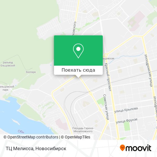 Карта ТЦ Мелисса