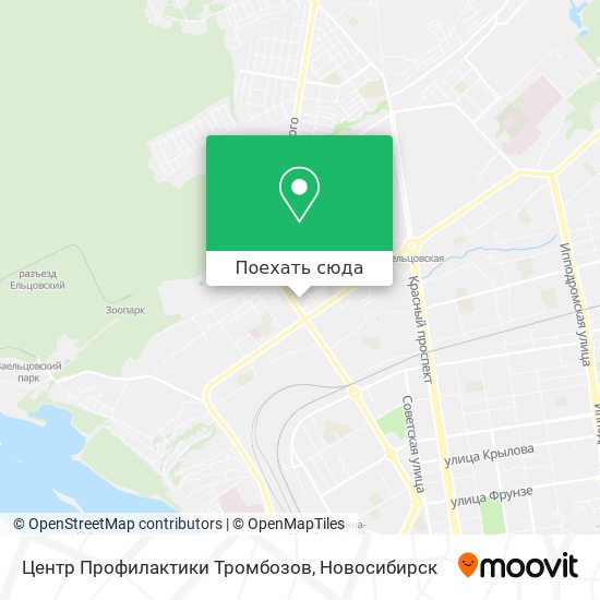 Карта Центр Профилактики Тромбозов