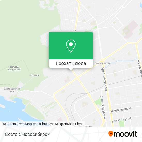 Карта Восток