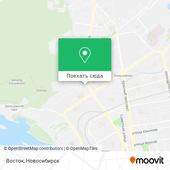 Карта Восток