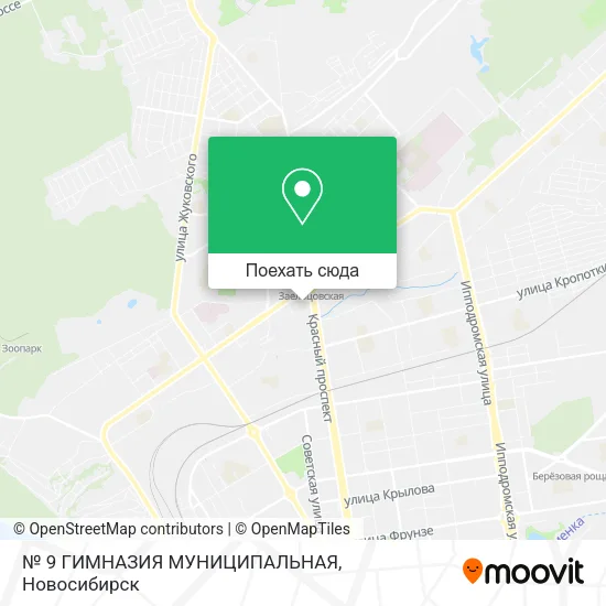 Карта № 9 ГИМНАЗИЯ МУНИЦИПАЛЬНАЯ