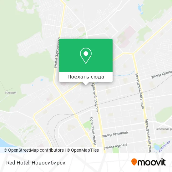 Карта Red Hotel