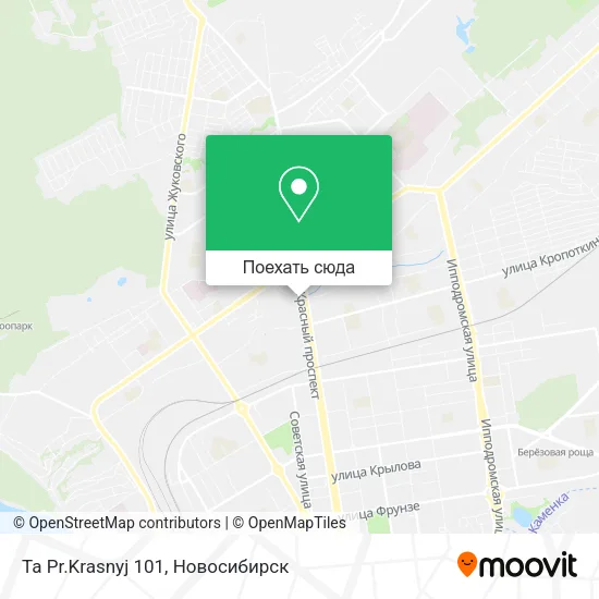 Карта Ta Pr.Krasnyj 101