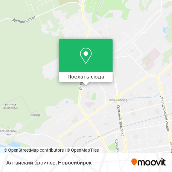 Карта Алтайский бройлер