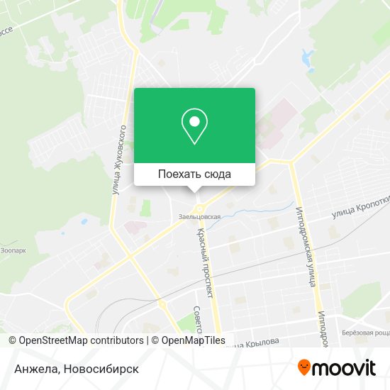 Карта Анжела