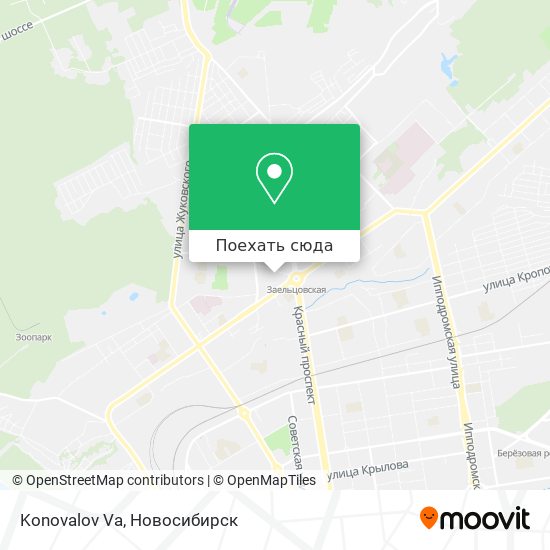 Карта Konovalov Va