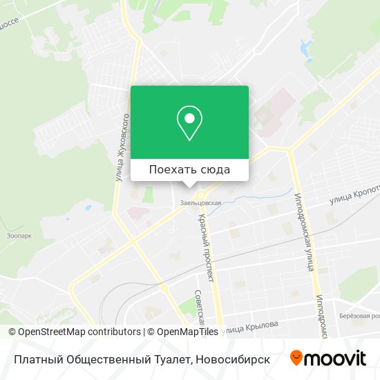 Карта Платный Общественный Туалет