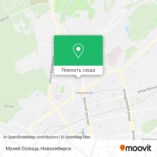 Карта Музей Солнца