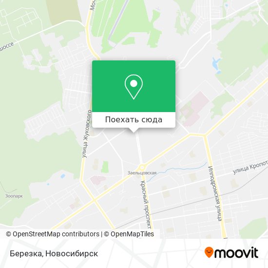 Карта Березка