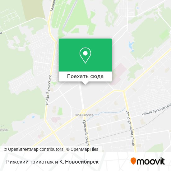 Карта Рижский трикотаж и К