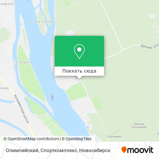 Карта Олимпийский, Спорткомплекс