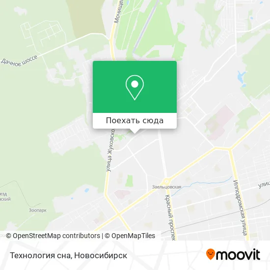 Карта Технология сна