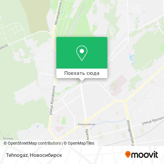 Карта Tehnogaz