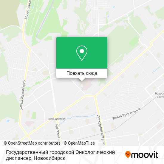 Карта Государственный городской Онкологический диспансер