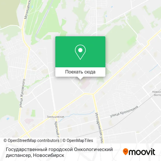 Карта Государственный городской Онкологический диспансер
