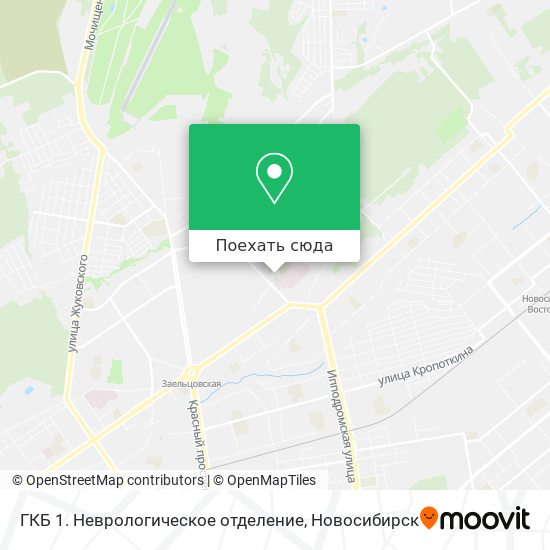 Карта ГКБ 1. Неврологическое отделение