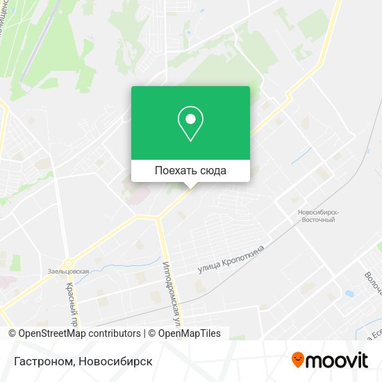 Карта Гастроном