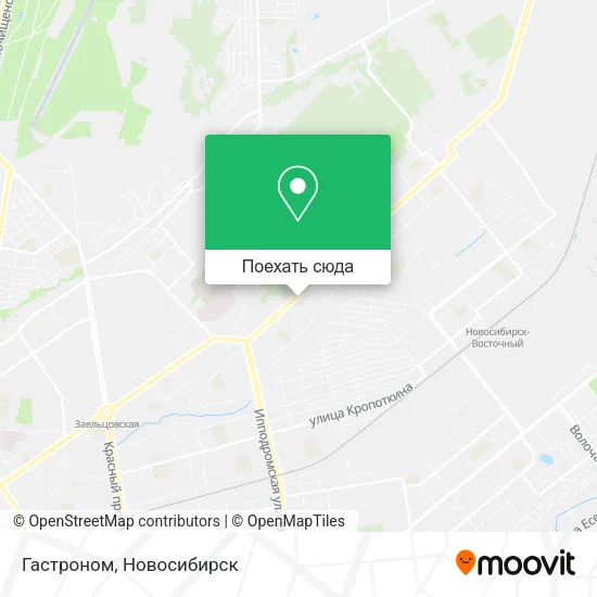 Карта Гастроном
