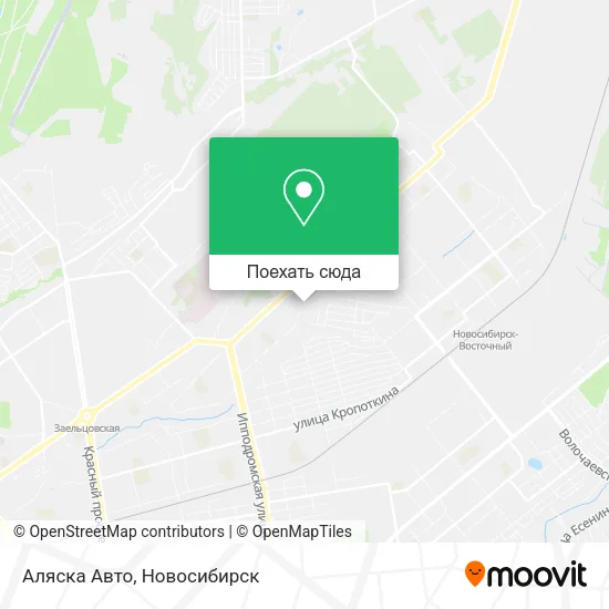 Карта Аляска Авто