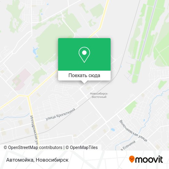 Карта Автомойка