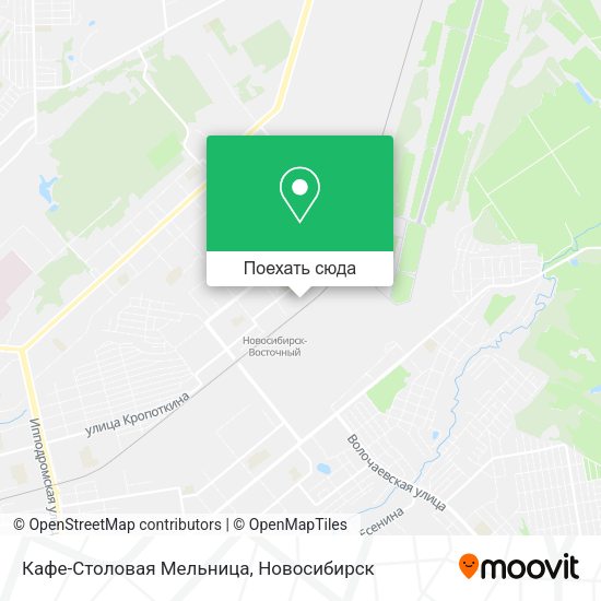 Карта Кафе-Столовая Мельница