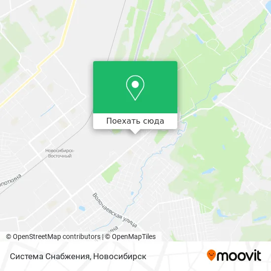 Карта Система Снабжения