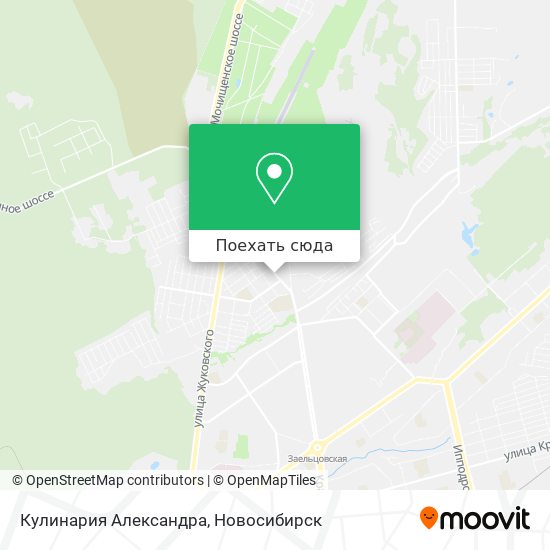Карта Кулинария Александра