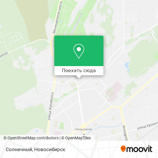 Карта Солнечный